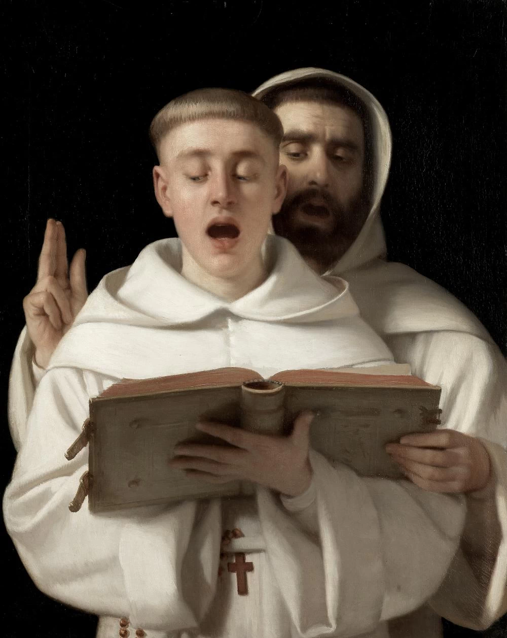 Due monaci certosini che cantano